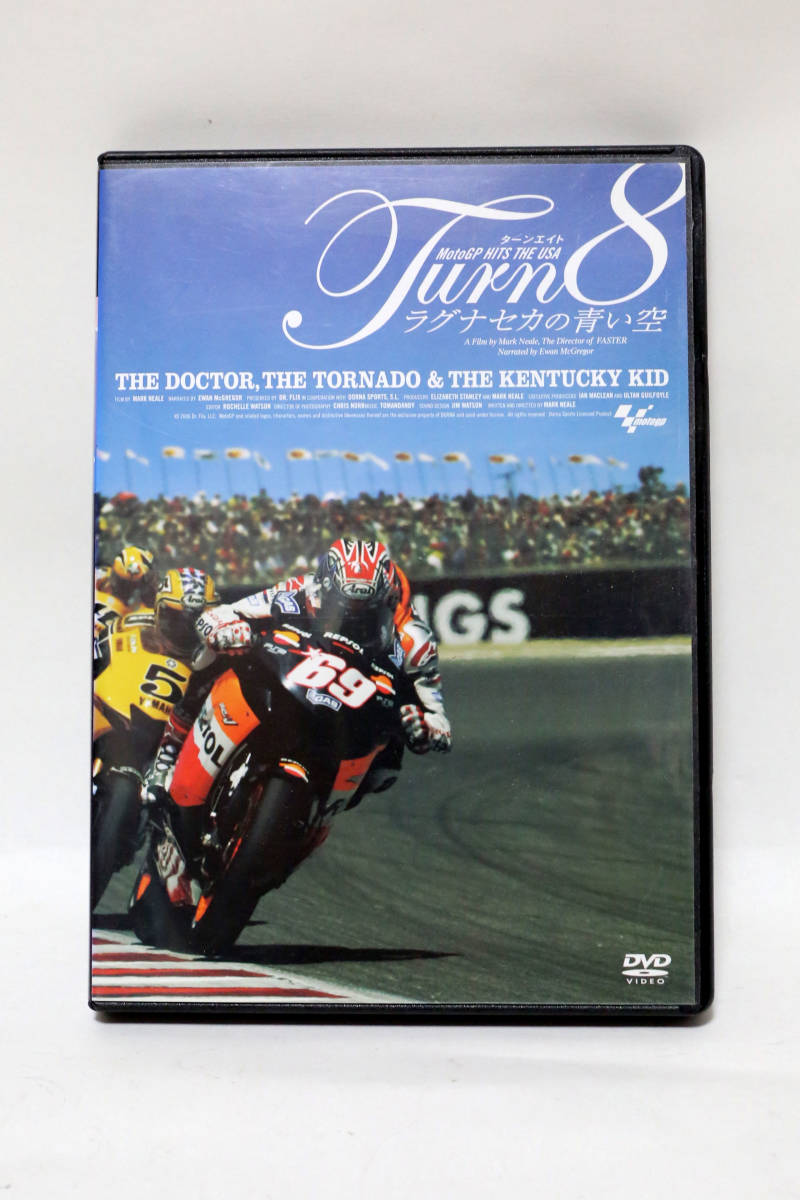 Turn 8 Laguna seka. blue empty DVD VALENTI JAPAN -no* Rossi etc. T secondhand goods 