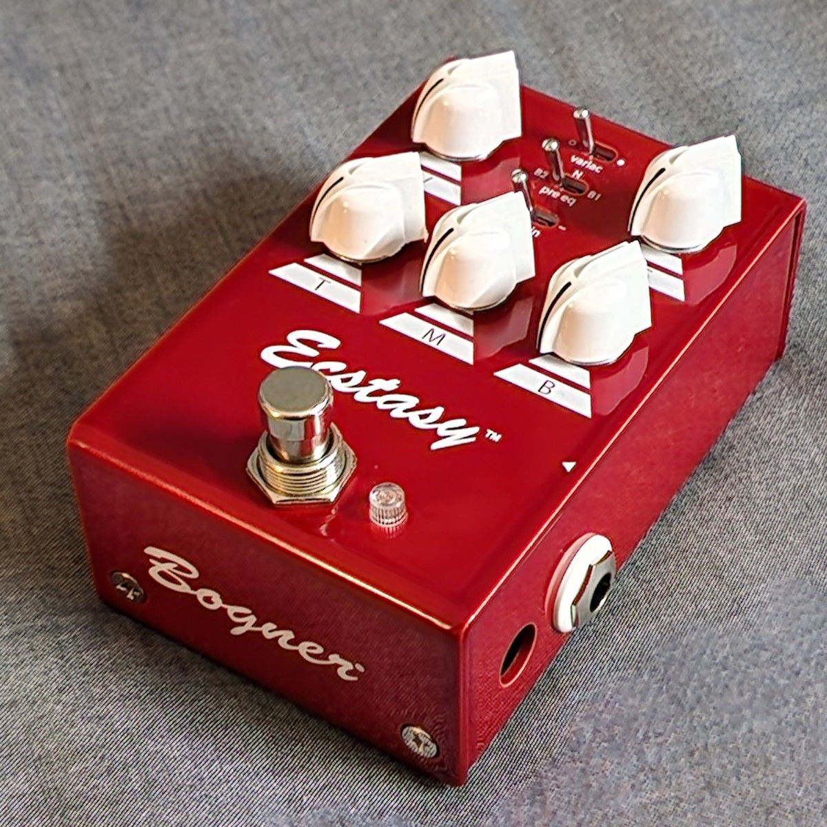 新品同様 BOGNER ボグナー ECSTASY RED MINI ディストーション エフェクター ギター 国内正規品 保証書付