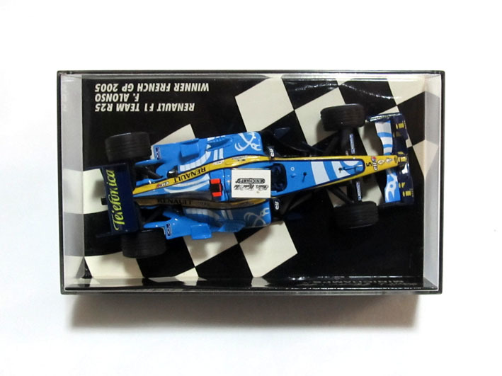 A☆PMA・ミニチャンプス 1/43☆ Renault R25／ルノー R25 フェルナンド