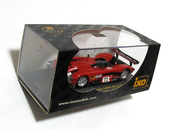 A★ ixo/イクソ 1/43 ★ パノス リーダー ロードスターLMP01 #22 /Panoz-Leader #22 ★2002年 ルマン24時間 映画「ミシェル・ヴァイヨン」_出品モデル