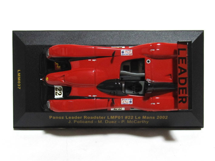 A★ ixo/イクソ 1/43 ★ パノス リーダー ロードスターLMP01 #22 /Panoz-Leader #22 ★2002年 ルマン24時間 映画「ミシェル・ヴァイヨン」_サンプル画像