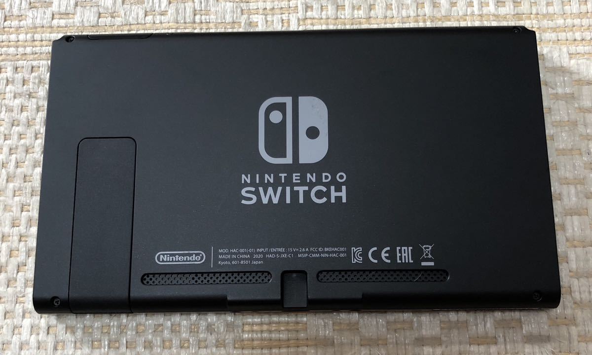 任天堂スイッチ 本体 ワンオーナー 美品 正規品 純正品 バッテリー強化