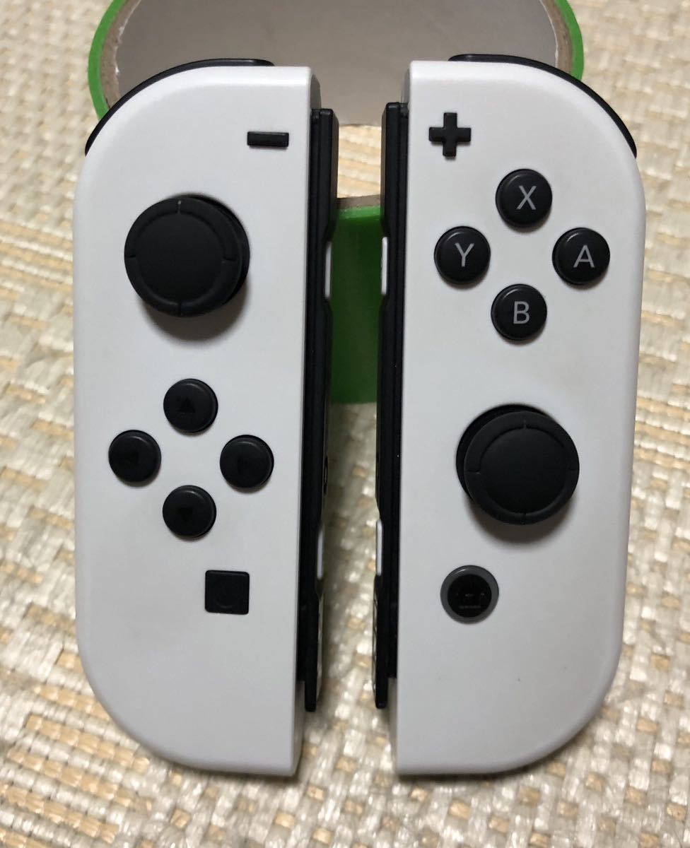 Switch ジョイコン ホワイト 有機el 白 Joy-Con 純正品 - 通販