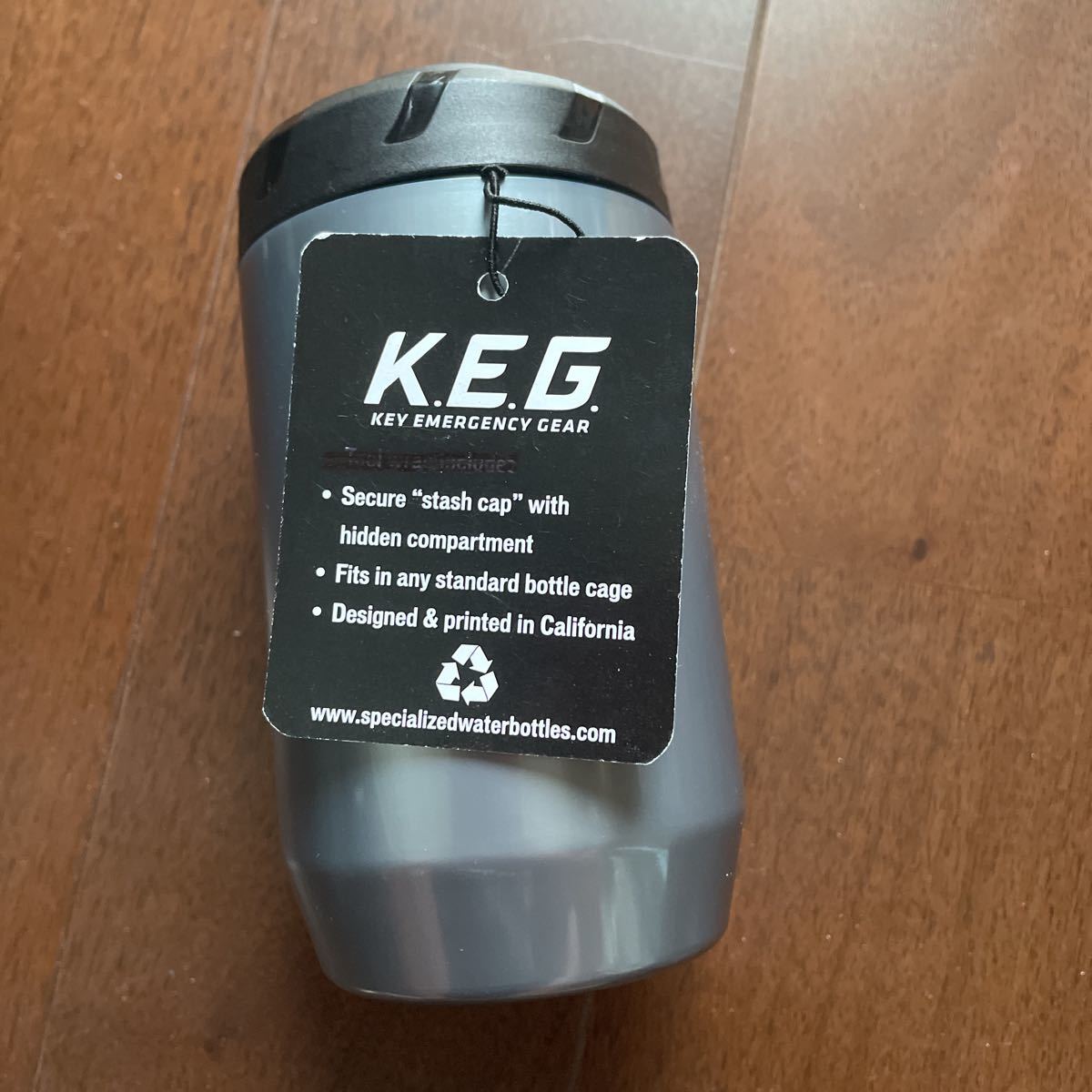 Specialized KEG Storage Vessel Tool Bottle SBC Silver (スペシャライズド KEG ストレージ  ベッセル ツール ボトル)