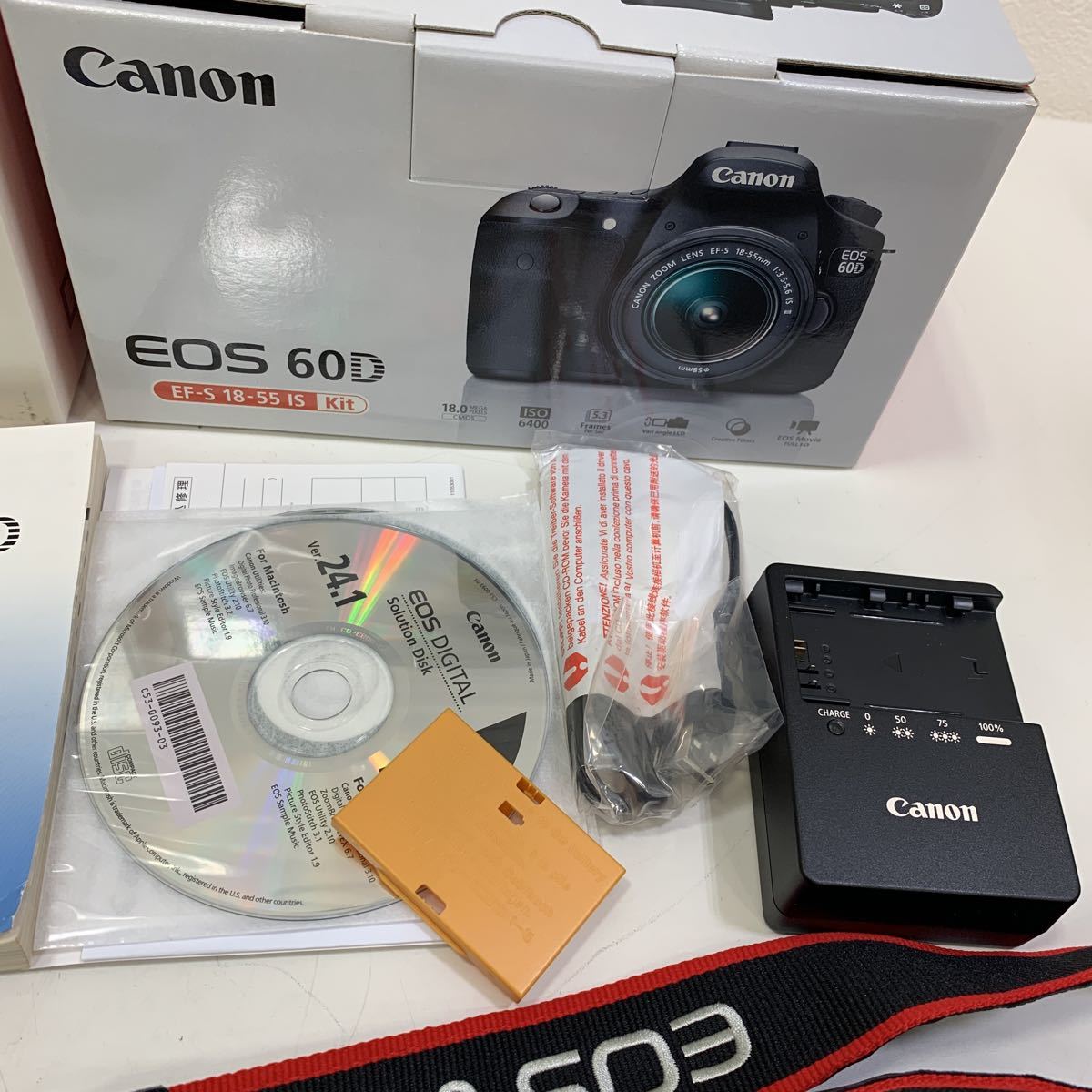 Canon ダブルズームキット EOS 60D EF-S 18-55 IS kit EFS 18-55mm EFS