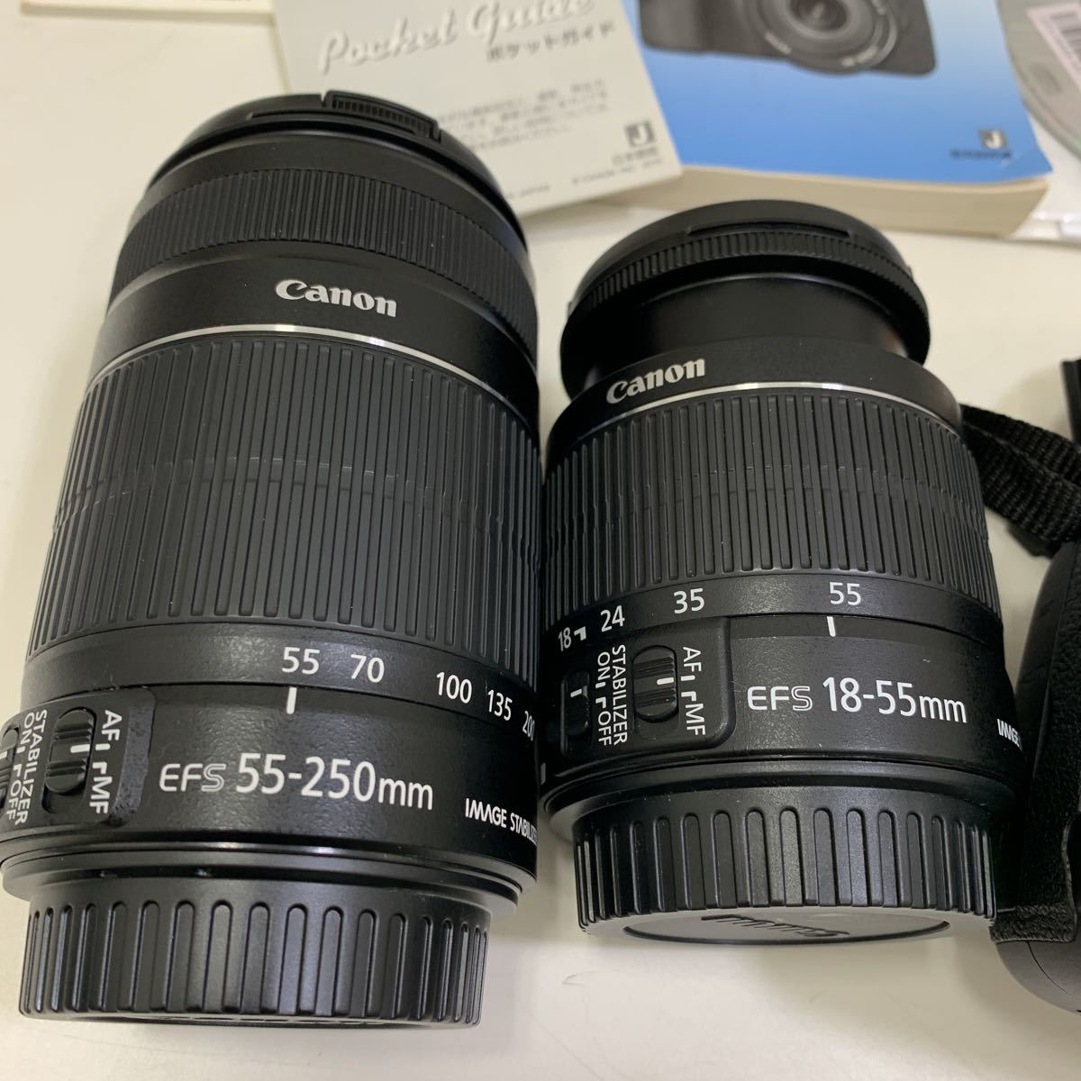 Canon ダブルズームキット EOS 60D EF-S 18-55 IS kit EFS 18-55mm EFS