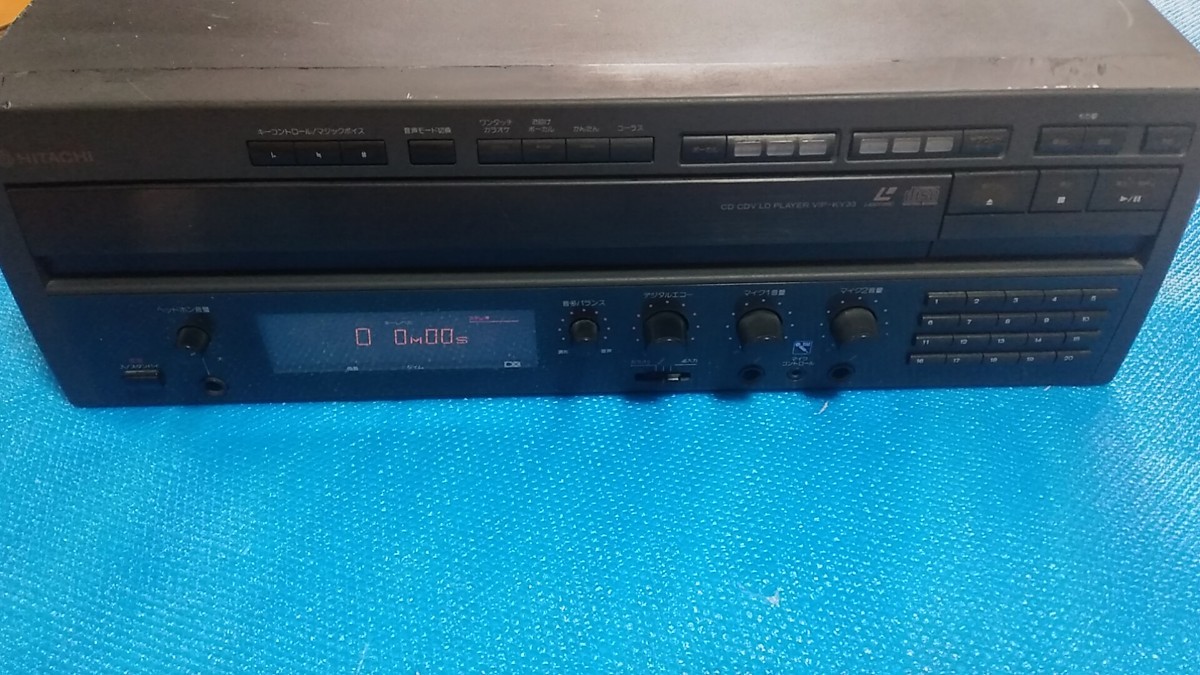  Hitachi Hitachi CD LD deck VIP-KY33 used present condition goods postage included 