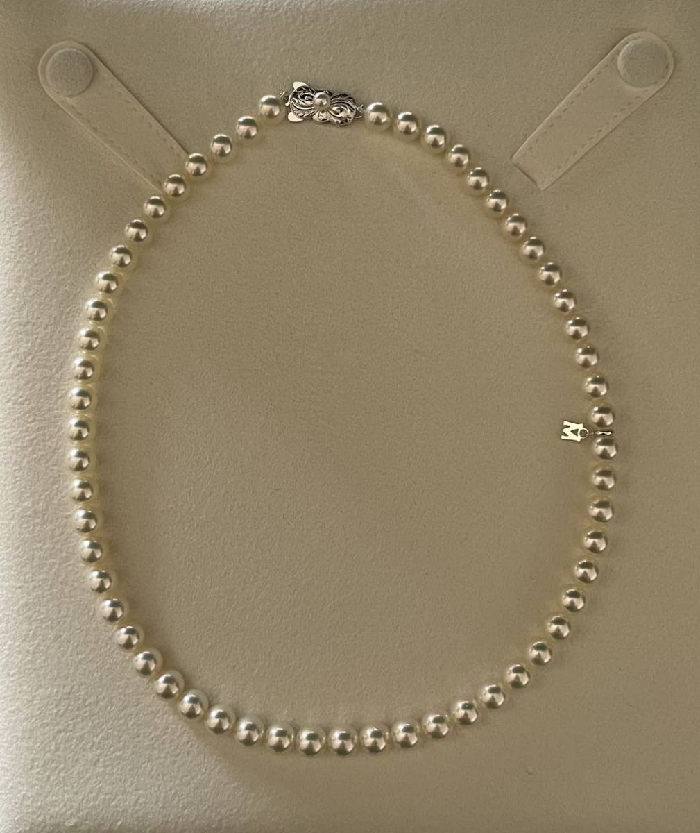 MIKIMOTO ミキモト パールネックレス 7.0-7.5mm珠 43cm MIKIMOTO ミキモト パールネックレス 7.0-7.5mm珠 43cm