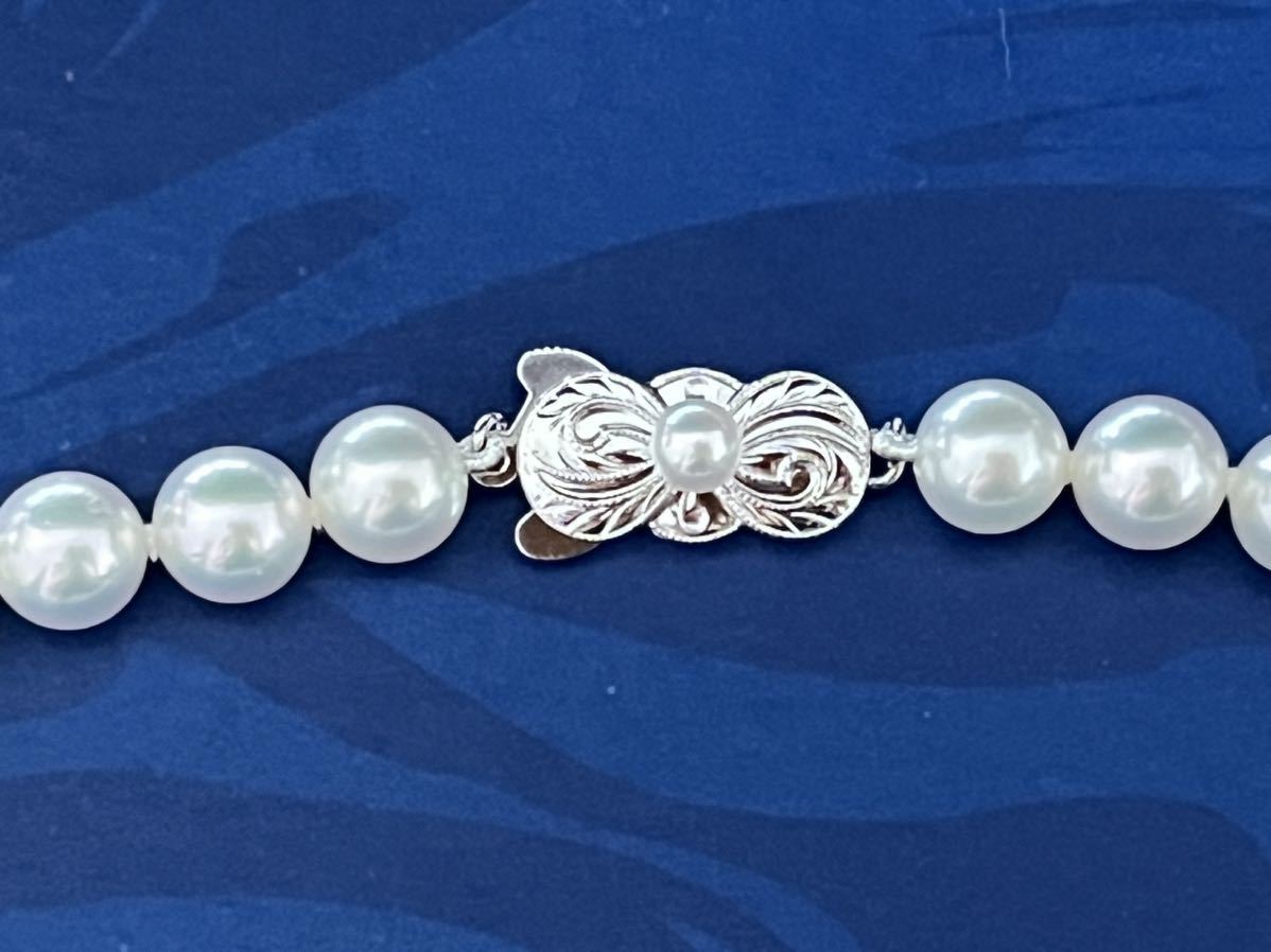 MIKIMOTO ミキモト パールネックレス 7.0-7.5mm珠 43cm MIKIMOTO ミキモト パールネックレス 7.0-7.5mm珠 43cm