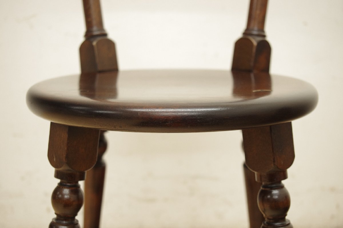 松本民芸家具 南京小椅子 ミズメザクラ 木製 ダイニングチェア