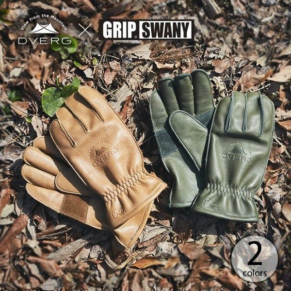 GRIP SWANY グリップスワニー グローブ オリーブ M DVERG×GRIP SWANY ドベルグ×グリップスワニー G-1 レギュラー