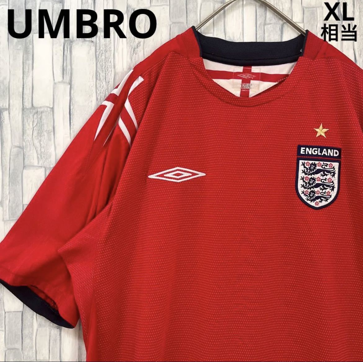 アンブロ UMBRO × イングランド代表 トラックパンツ 刺繍ロゴワッペン-