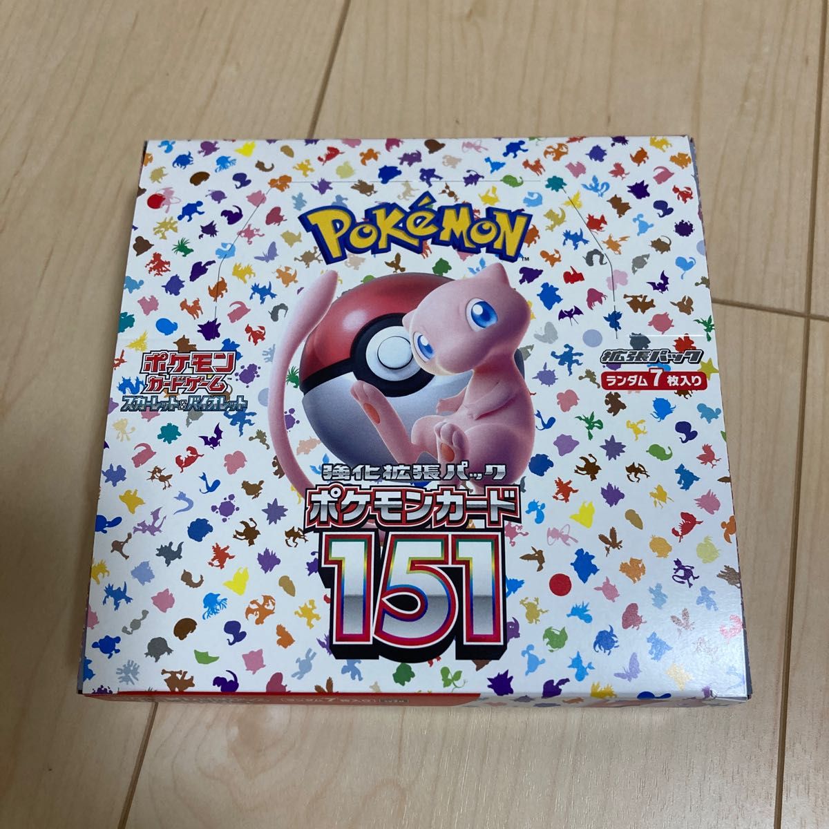 ポケモンカード151 3box 2boxシュリンク付き 1boxシュリンクなし