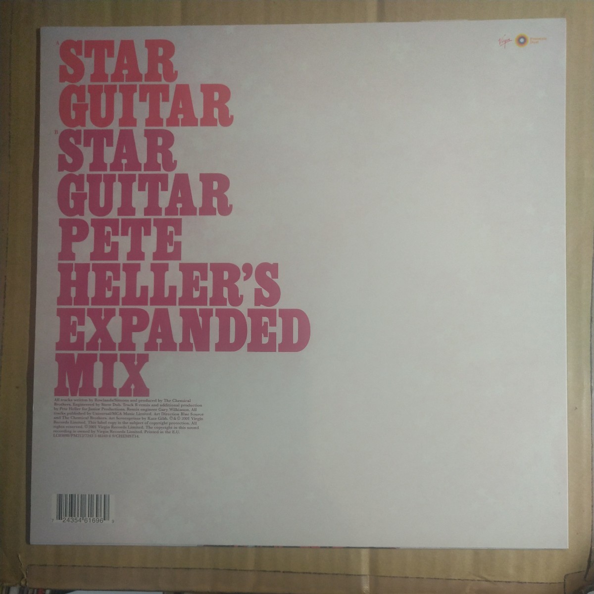 Chemical Brothers[star guitar] britain 12~ 2002 year **big beat techno house electro Chemical Brothers Brother s