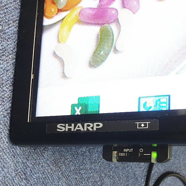 SHARP 60インチ インフォメーションディスプレイ PN-E603 シャープ大
