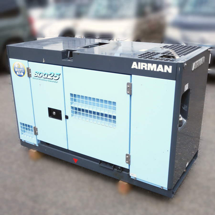 AIRMAN/エアマン/北越工業 SDG25S-3B1 25KVAディーゼルエンジン AIRMAN/エアマン/北越工業 SDG25S-3B1 25KVAディーゼルエンジン