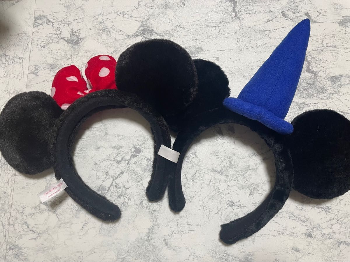 ディズニー カチューシャ ミッキー ミニー セット 2個 ディズニー カチューシャ ミッキー ミニー セット 2個