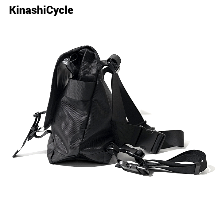  new goods [ tree pear cycle messenger bag (kinashicycle) BLACKki not equipped cycle back Kinashi Cycle shoulder bag tree pear ..]