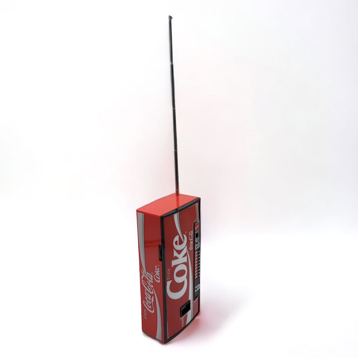 非売品 コカコーラ 自動販売機 ポータブルラジオ 1989年-