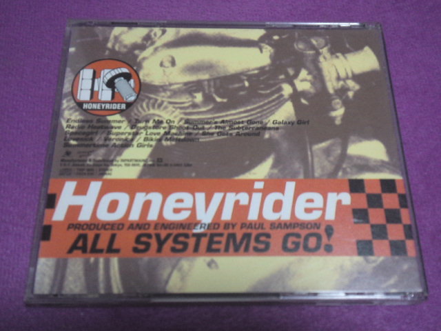 [CD]　Honeyrider　All Systems Go!　パワーポップ　ギターポップ_画像2