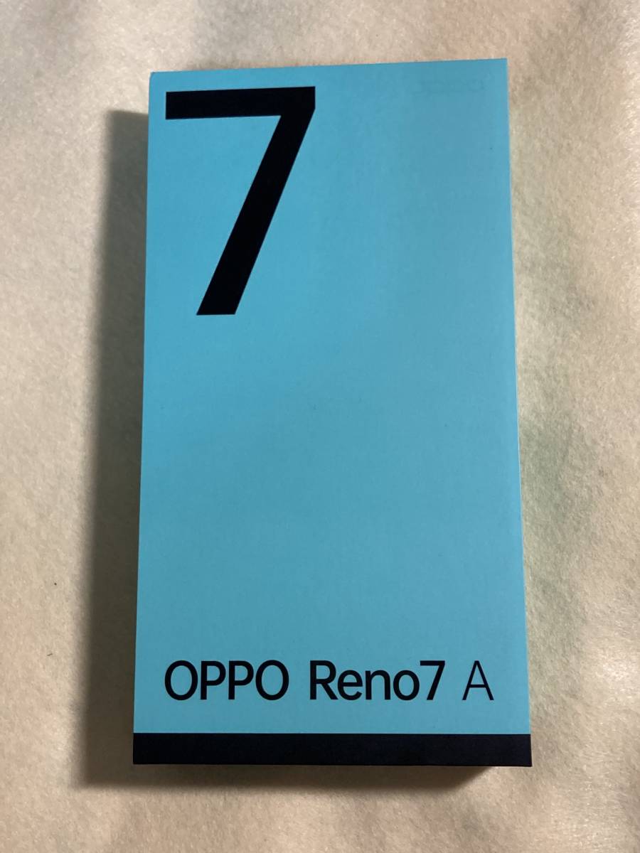 送料無料】OPPO Reno7A 128GB スターリーブラック ワイモバイル版 Ymobile