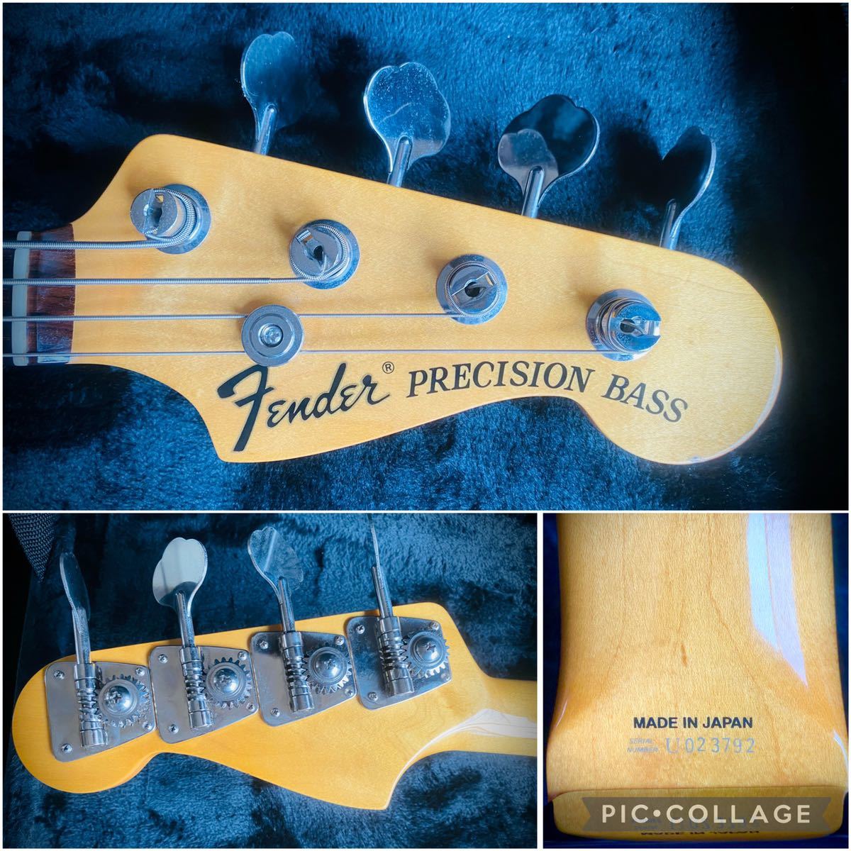 激レア Fender PB70-US ASH 3TS USA ピックアップ プレシジョン ベース プレベ アッシュ フェンダー ビンテージ BASS の画像8