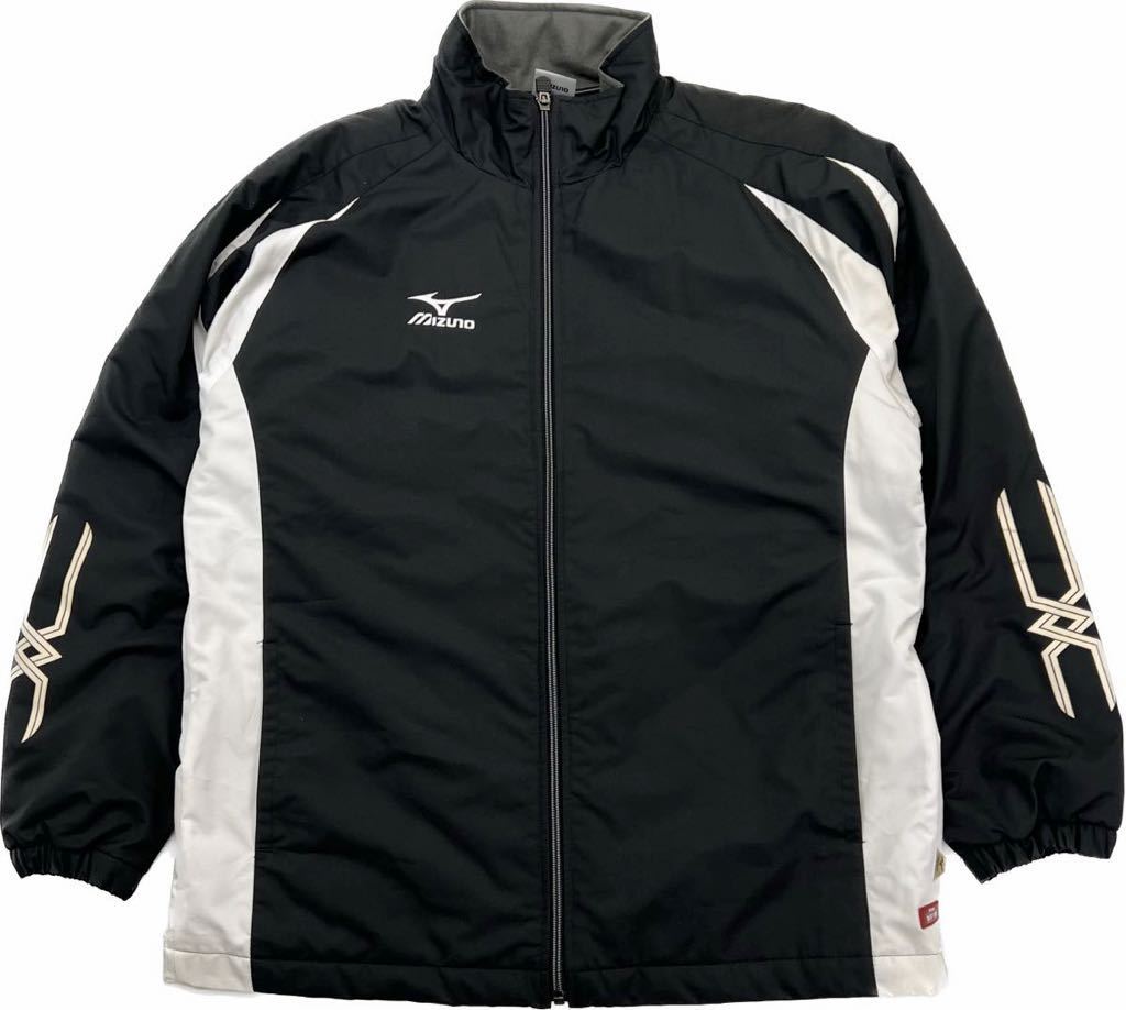 MIZUNO ☆ 厚手 中綿 ナイロン ジャージ セットアップ 上下 ジャケット