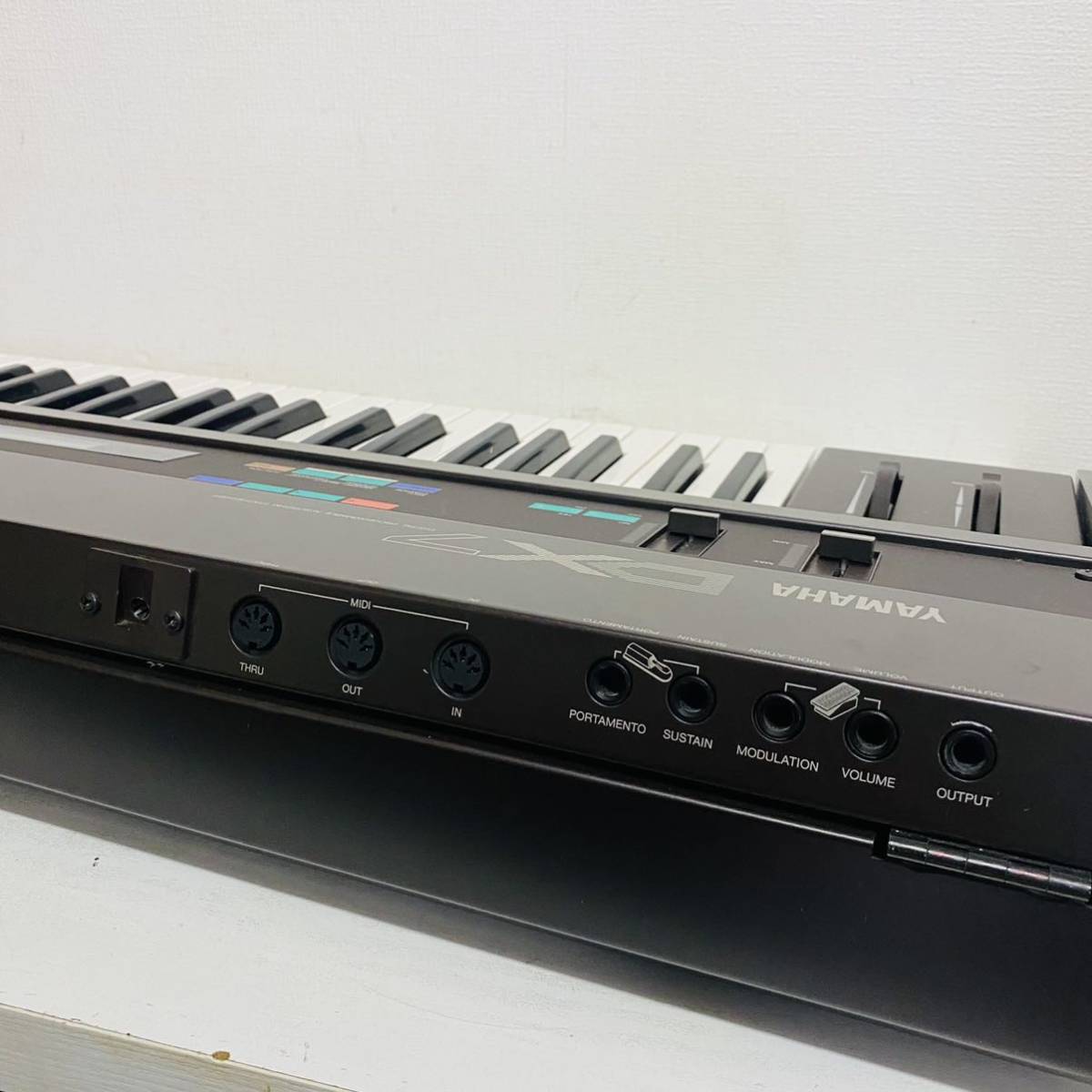 YAMAHA DX7 シンセサイザー データカートリッジ2個付 ヤマハ 現状品