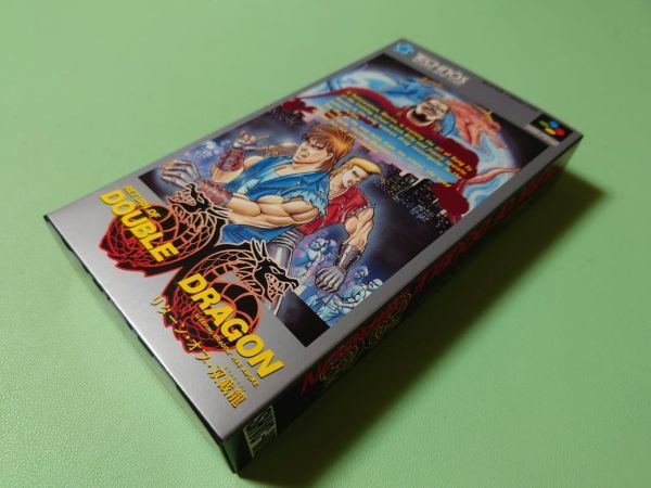 □未開封新品 スーパーファミコン リターンオブダブルドラゴン SFC