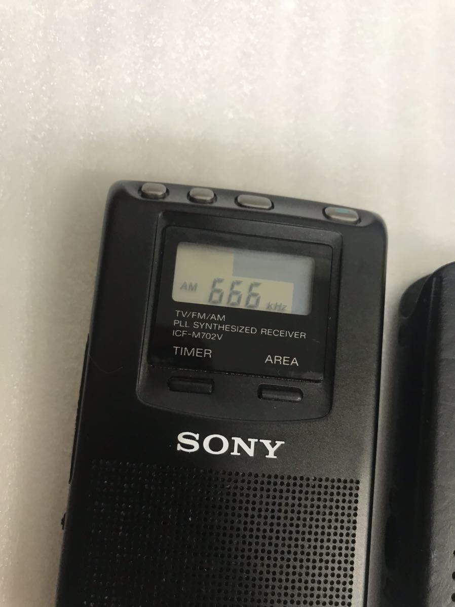 H1625/SONY TV/FM/AM pocket radio ICF-M702V