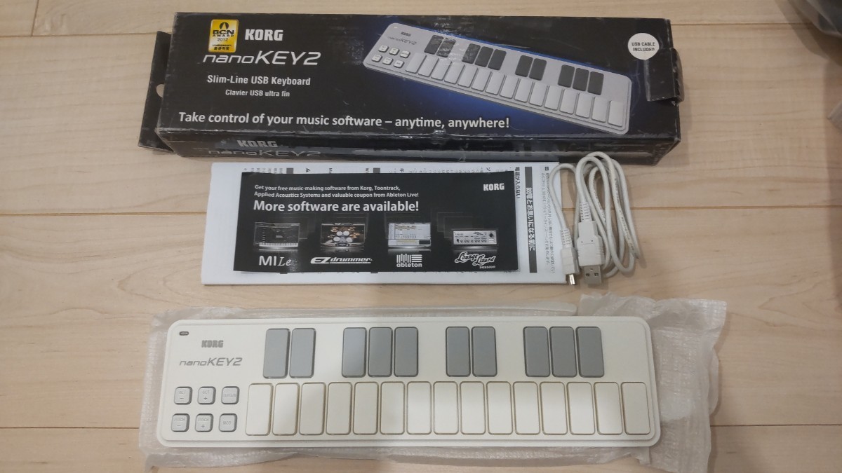 ヤフオク! - KORG nano KEY2 Keyboard MIDIキーボード USB MI