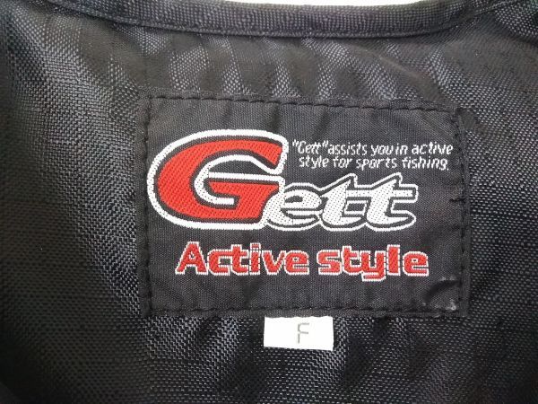 ♪Gett フローティングベスト GV-500 Ⅱ フリーサイズ ライフジャケット ベスト アクティブスタイル ゲット A060714H @140♪_画像5