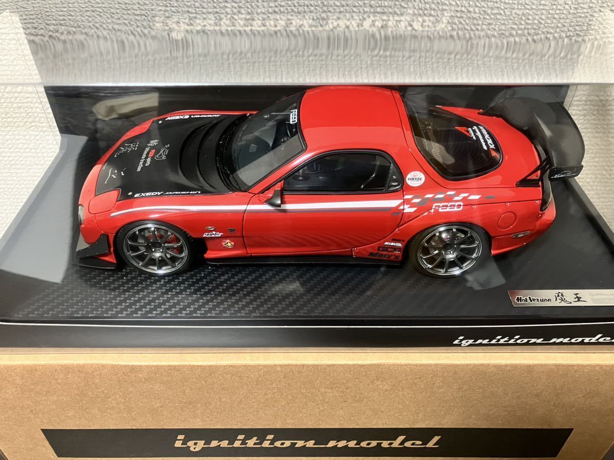 ◇1/18◇イグニッションモデル◇MAZDA マツダ RX-7 FD3S FEED◇魔王