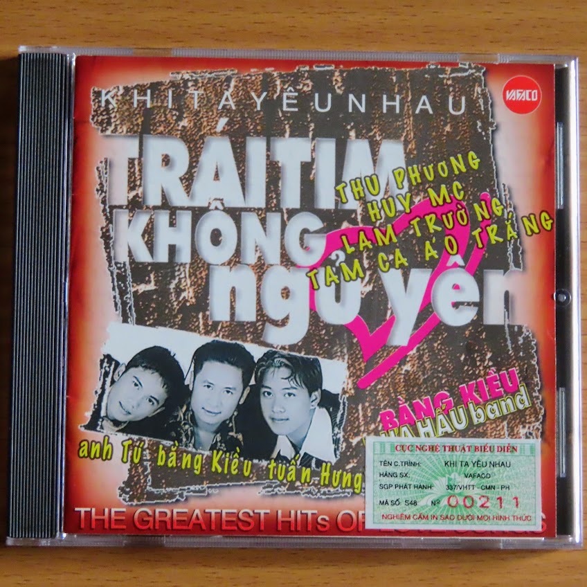 [ベトナム 1998] VA - The Greatest Hits Of Love Songs 洋楽カヴァー多数_画像1
