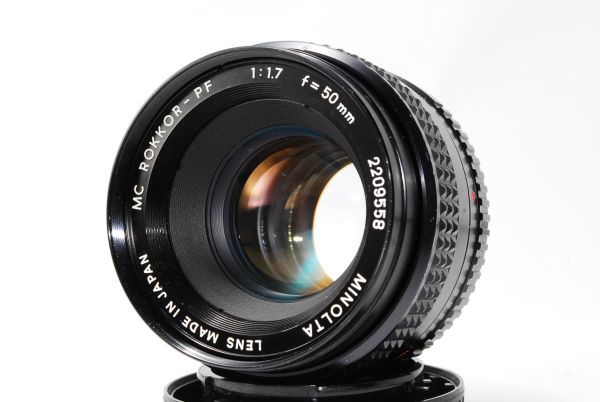 価格は安く ☆光学極上☆ ミノルタ #917020JN01 マニュアルレンズ F1.7