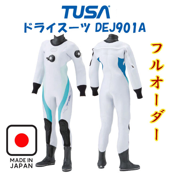 ダイビング用ドライスーツ ★3.5mm フルオーダー★ 女性用 【色・ロゴ 選択可能】 TUSA DEJ-901A_画像1