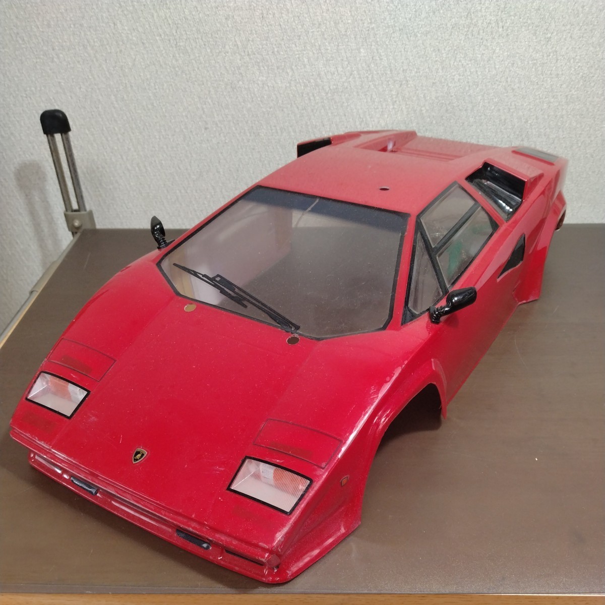 送料無料 タミヤ 1/10 ランボルギーニ カウンタック LP500S 、ラジコンボディ、中古 TAMIYA RC Body