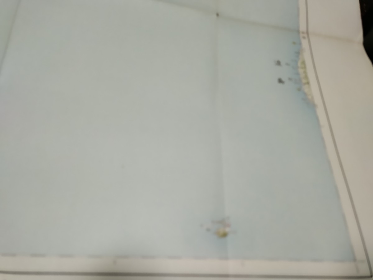 　渡島大島　北海道　古地図　 地形図　地図　資料　46×57cm　　大正9年製版　大正9年印刷　発行　　B2306_画像4