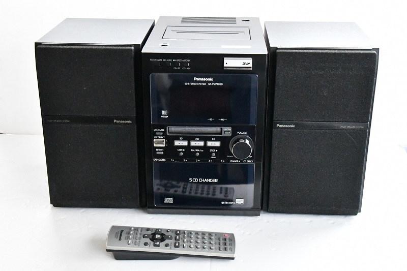 税込) ブラックCD SDステレオシステム SC-PM710SD-K Panasonic MD FM