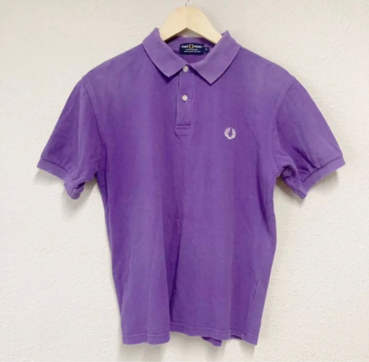 FRED PERRY フレッドペリー 半袖ポロシャツ 紫 パープル｜Yahoo!フリマ