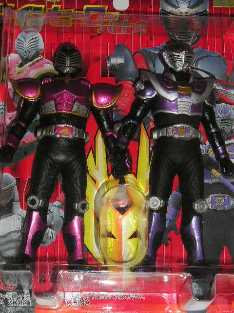 ■ユタカ ツインヒーロー 仮面ライダー龍騎 5種 ゾルダ/ライア/王蛇/ガイ/リュウガ/ファム/龍騎サバイブ/ナイトサバイブ ソフビ_画像6