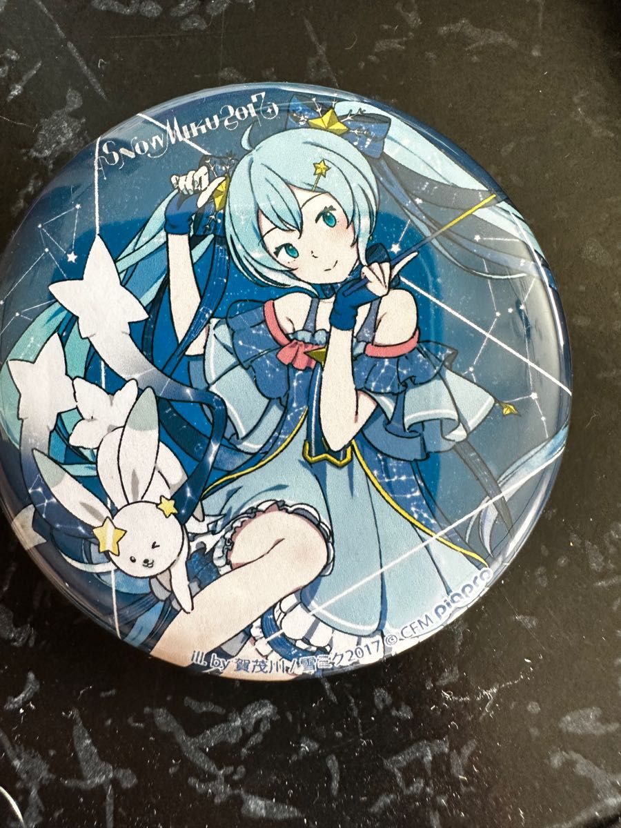 雪ミク2017 缶バッチ 初音ミク缶バッジ キャラバッジ|Yahoo!フリマ