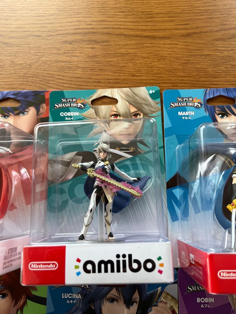 amiibo ロイ ルキナ マルス ルフレ アイク カムイ 6体セット amiibo ロイ ルキナ マルス ルフレ アイク カムイ 6体セット