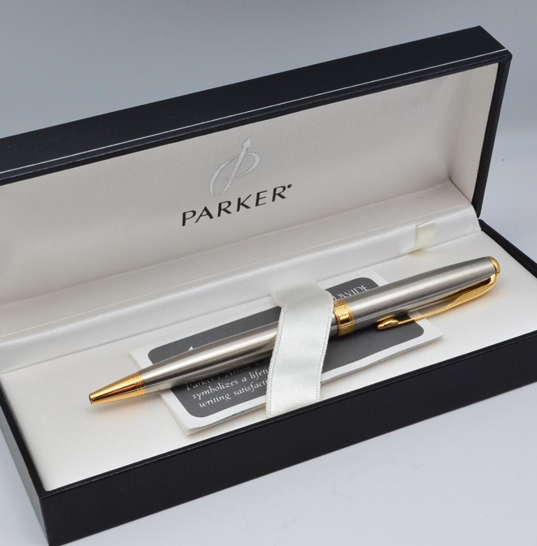 パーカー ボールペン シルバー／ゴールド PARKER 箱入り | JChere雅虎