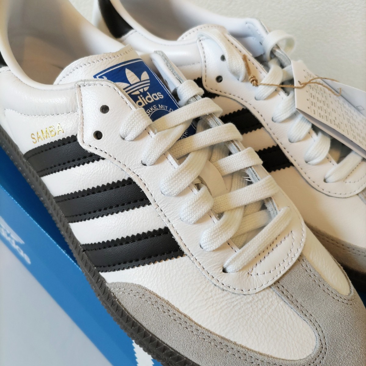 25 5cm adidas SAMBA OG アディダス サンバ 新品 B75806