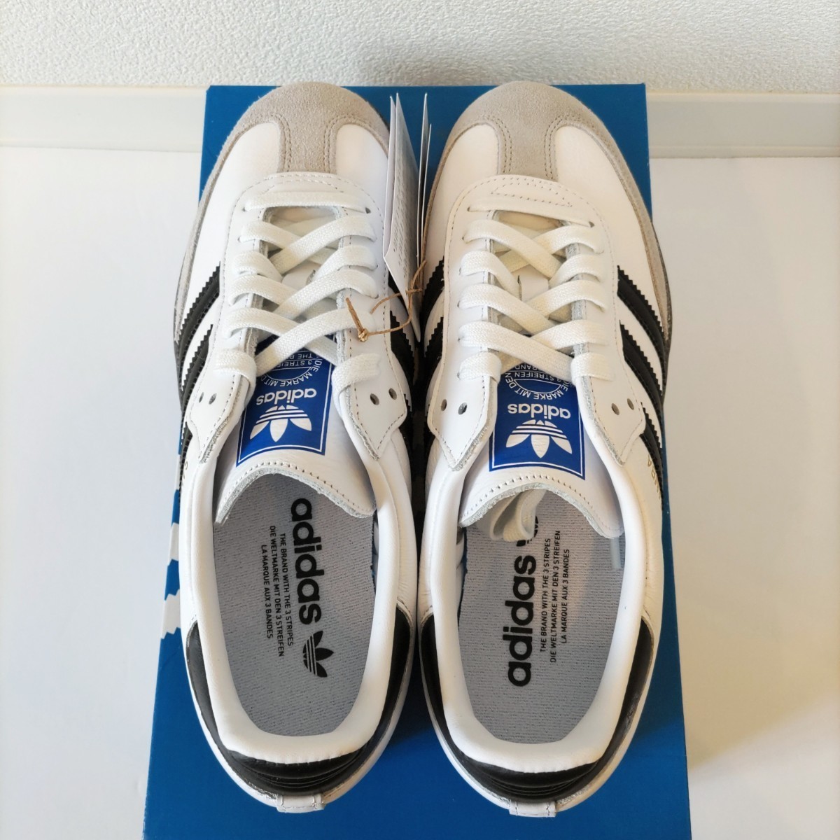 年間ランキング6年連続受賞】 adidas SAMBA OG 25.5 white 白 サンバ