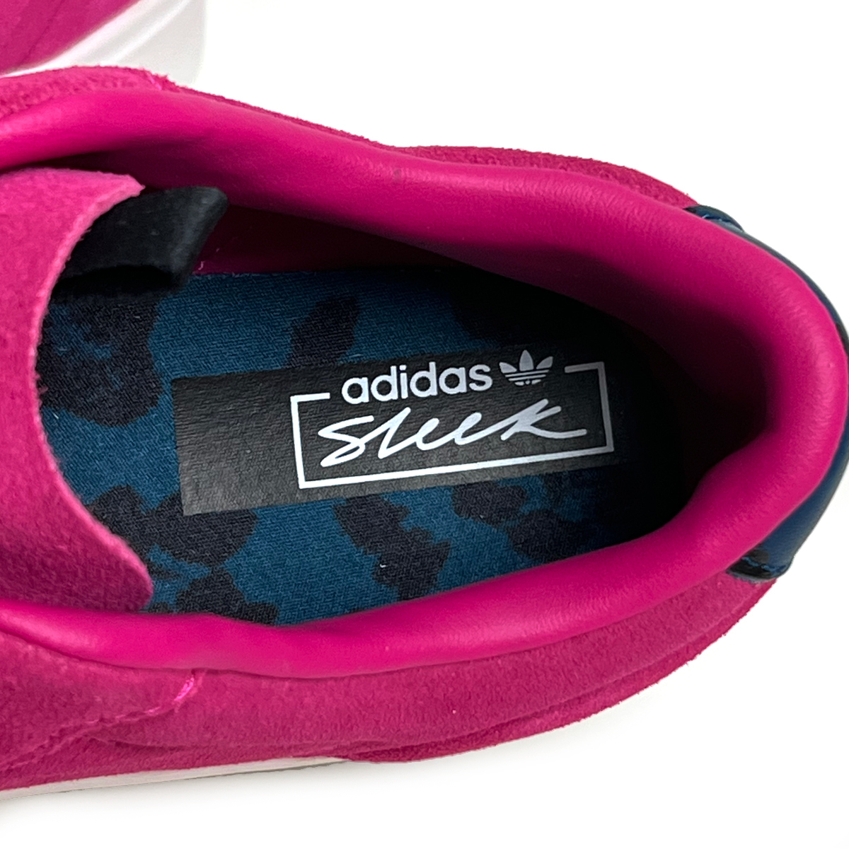 新品 ADIDAS SLEEK W 24.0cm PINK アディダス スリーク ピンク スウェード_画像4