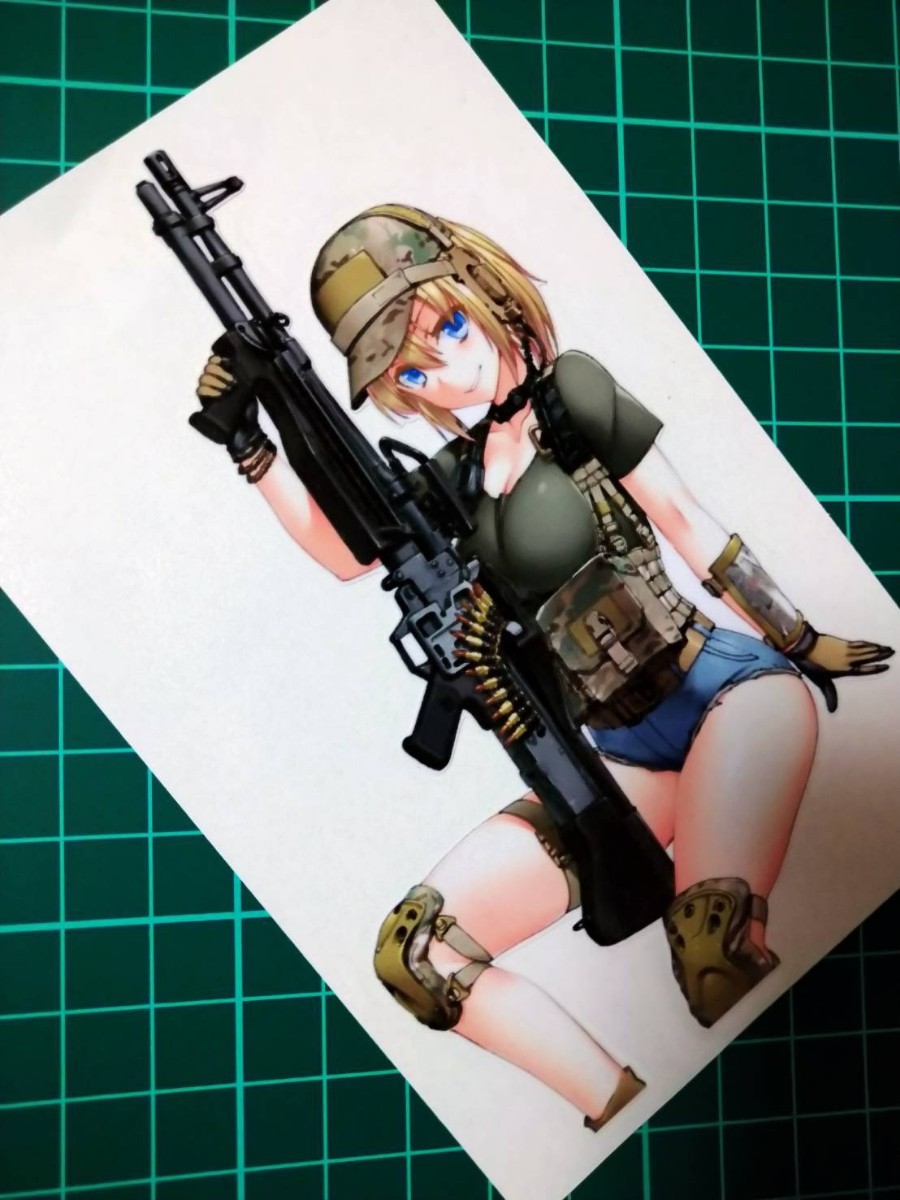  airsoft military camouflage Army girl snaipa- life ru waterproof sticker 