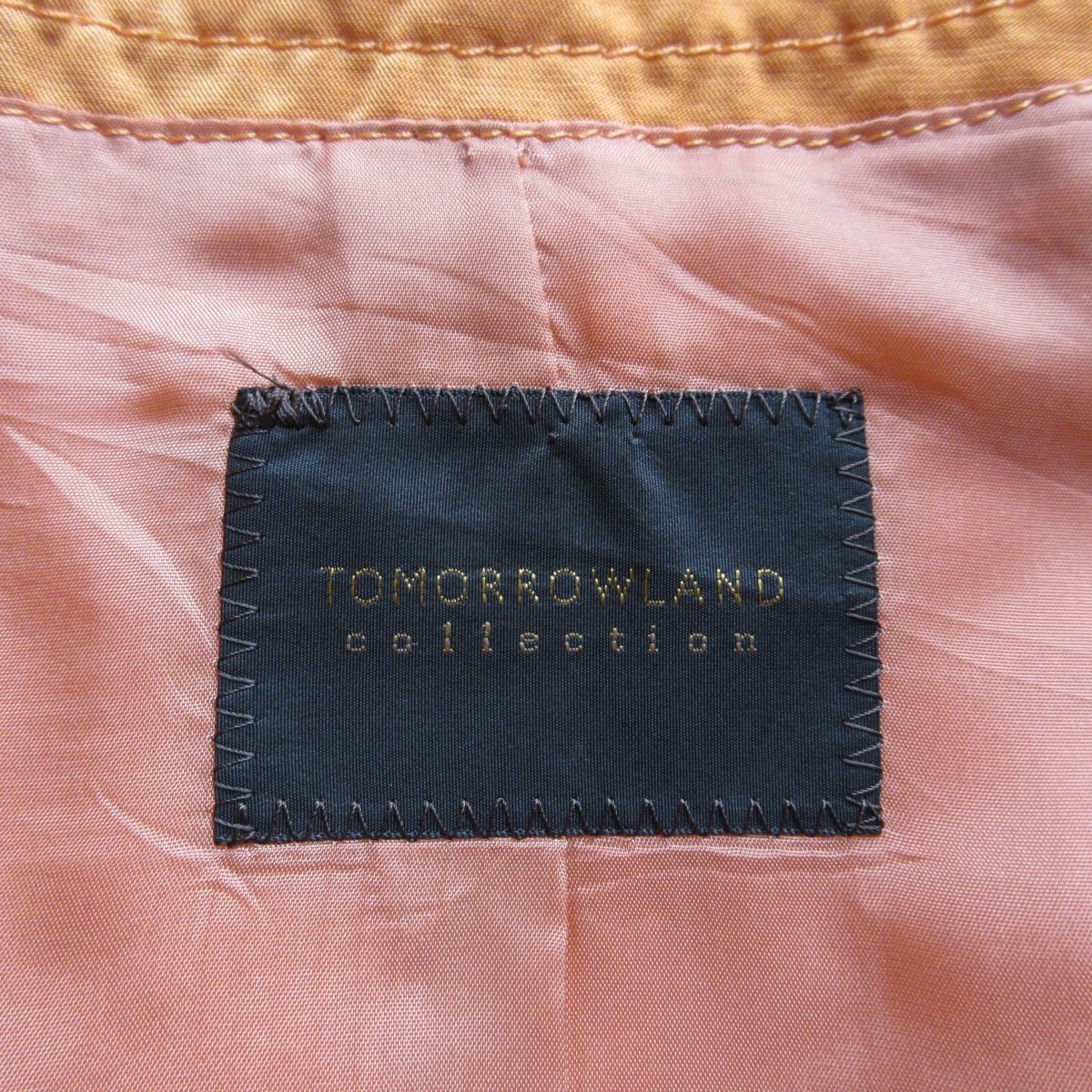  beautiful goods TOMORROWLAND collection Tomorrowland collection linen Blend no color coat 38 orange 