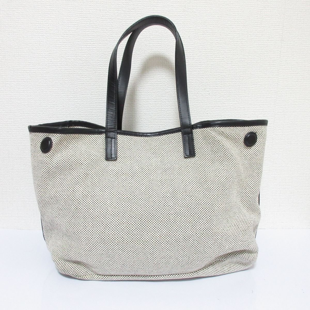 良品 Tory Burch トリーバーチ LONNIE ロニー ビッグロゴ キャンバス